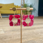 ◐ Boucles d’oreilles Éclipse - Dorées