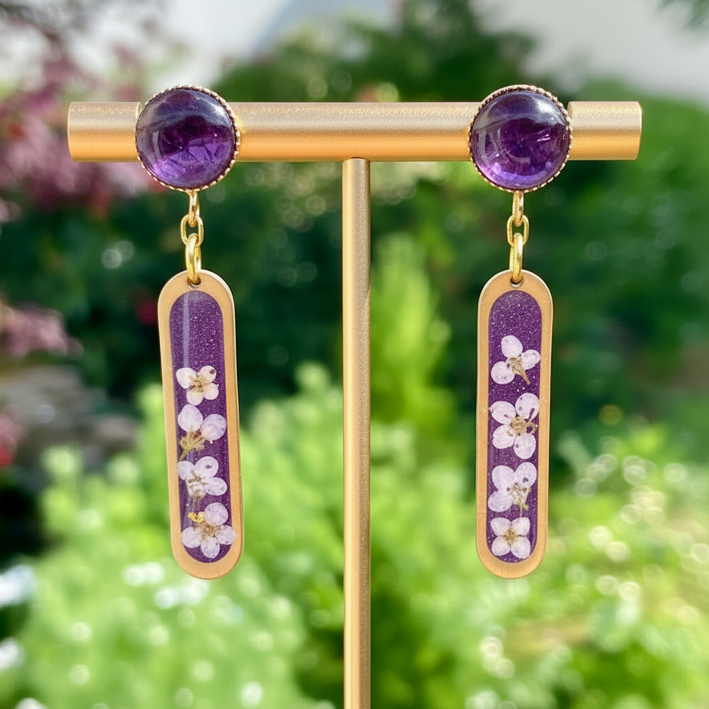 Boucles d'oreilles Prisme - Collection Chroma