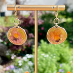 Boucles d'oreilles Eclat Solaire - Collection Chroma