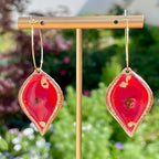 Boucles d'oreilles Halo Goutte - Collection Chroma