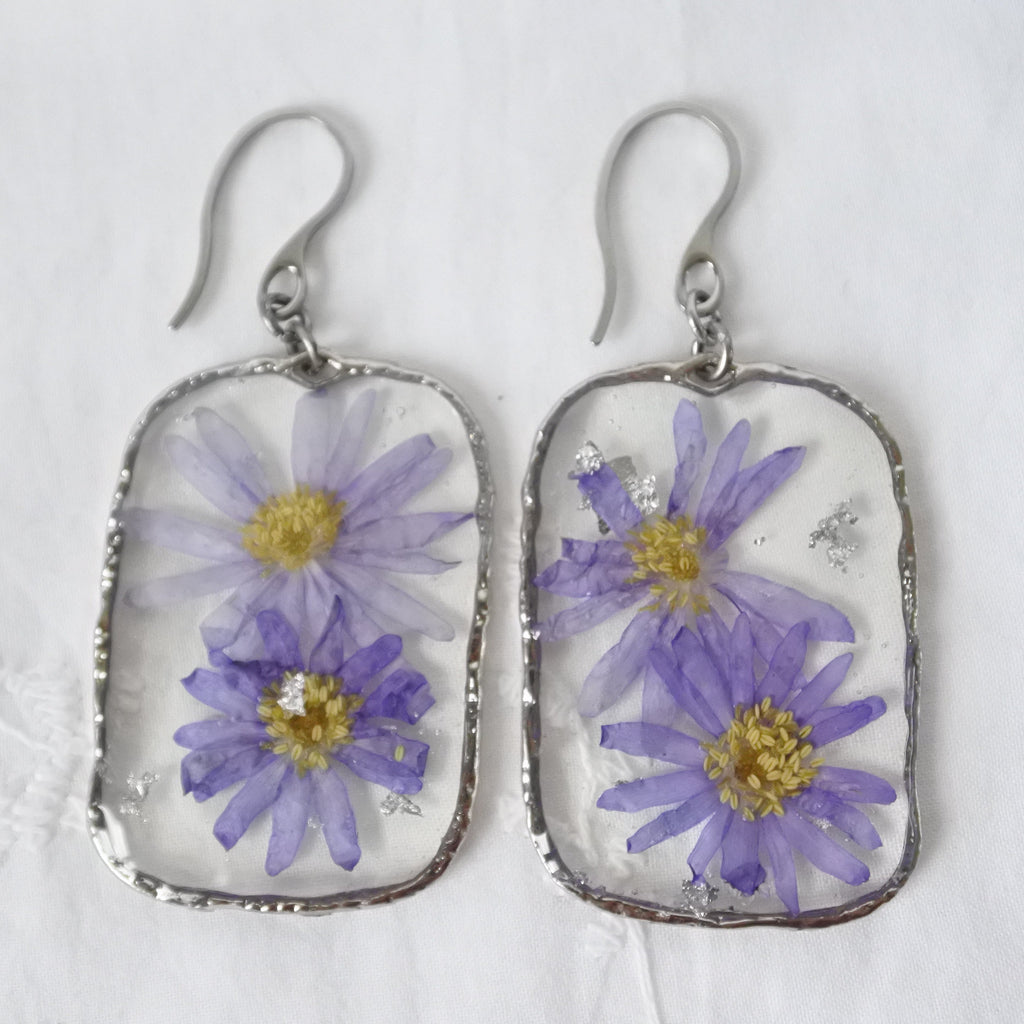 Grandes résines argentées Aster