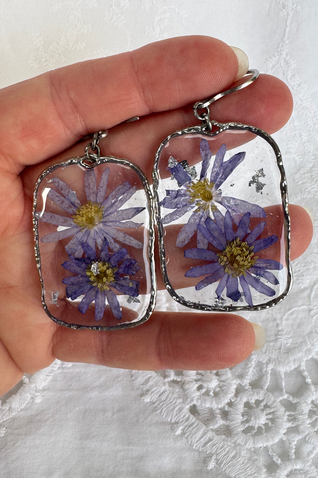 Grandes résines argentées Aster