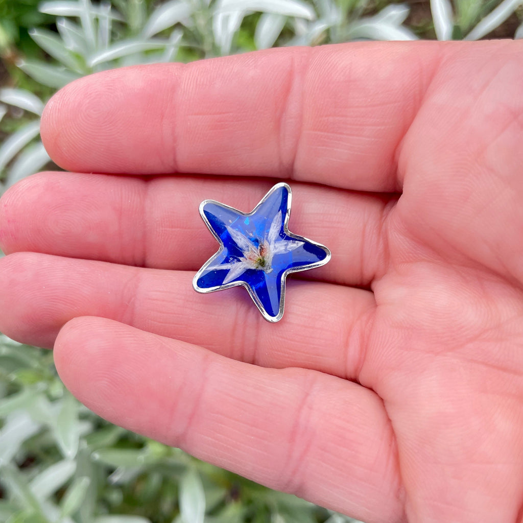 Pin’s botaniques Argentés – Collection Chroma