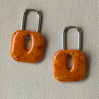 Créoles & Pampilles interchangeables - Carrés - Collection Chroma