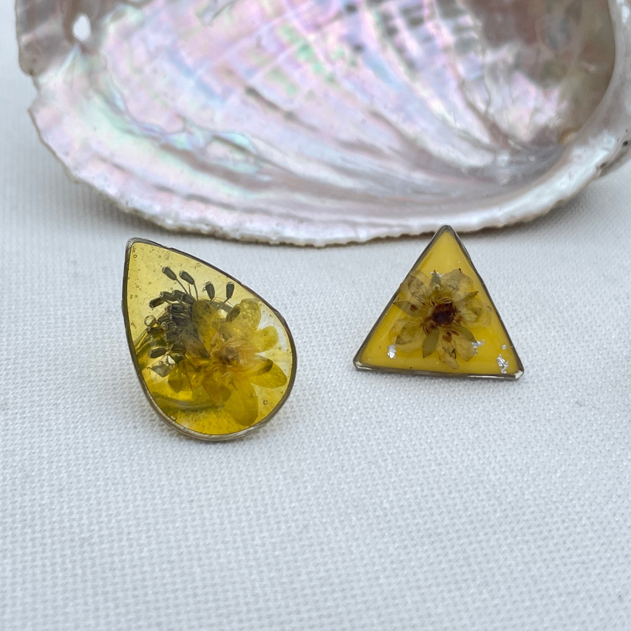 Pin’s botaniques Argentés – Collection Chroma