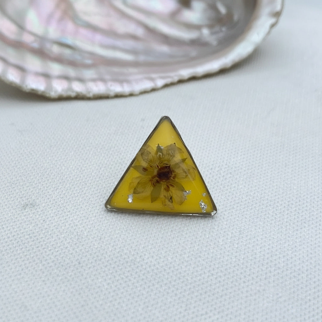 Pin’s botaniques Argentés – Collection Chroma