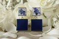 Clous carrés Myosotis bleus
