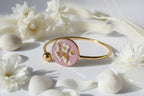 Parure florale — Alysse & Vieux rose