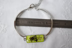 Bracelet réglable semi-rigide phosphorescent