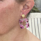 ◐ Boucles d’oreilles Éclipse - Dorées