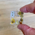 ◐ Boucles d’oreilles Éclipse - Dorées