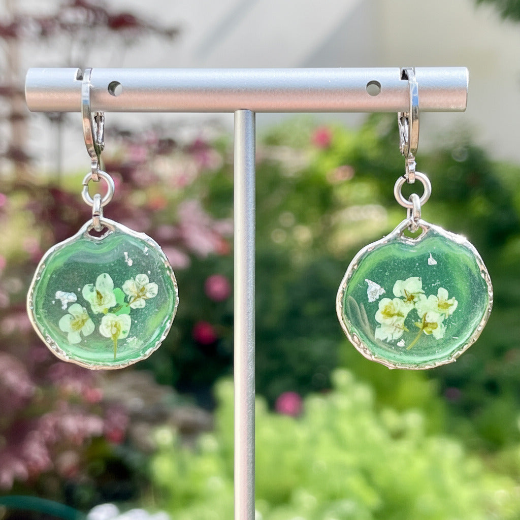 Boucles d'oreilles Eclat Lunaire - Collection Chroma