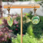 Boucles d'oreilles Eclat Bronze Ovale - Collection Chroma