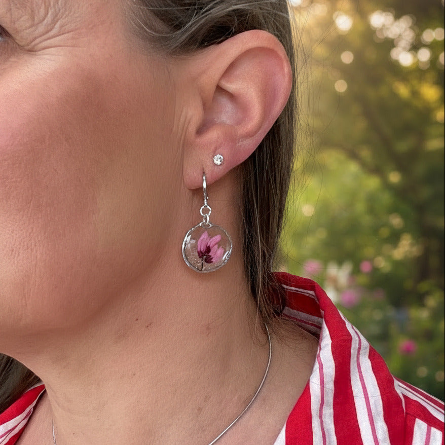 Boucles d'oreilles Eclat Lunaire - Collection Chroma