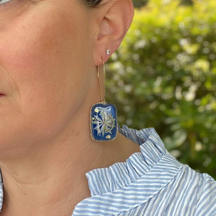 Boucles d'oreilles Zénith Doré - Collection Chroma