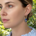 Boucles d'oreilles Eclat Bronze Ovale - Collection Chroma