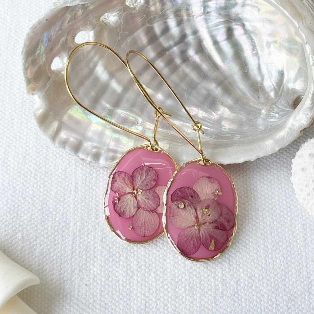 Boucles d'oreilles Zénith Doré - Collection Chroma