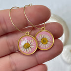 Boucles d'oreilles Halo Doré - Collection Chroma
