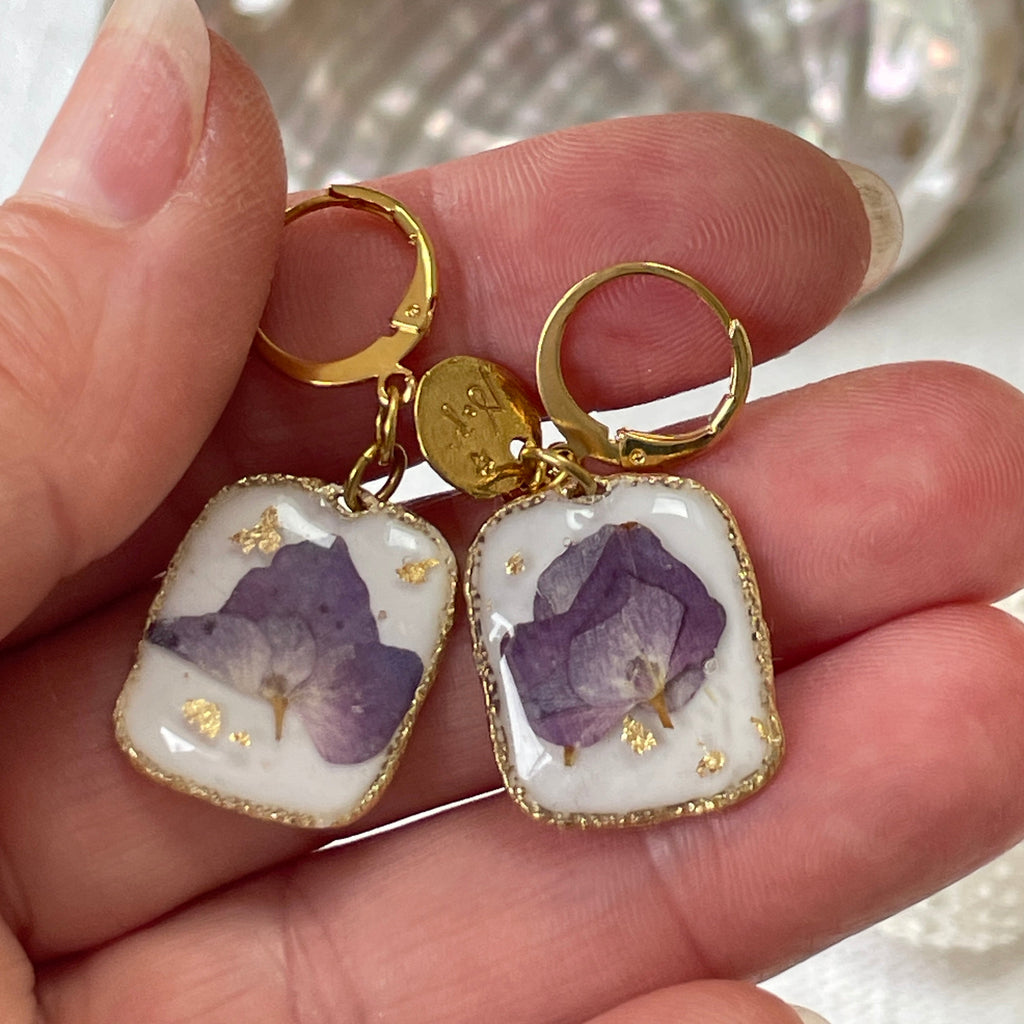 Boucles d'oreilles Eclat Doré - Collection Chroma