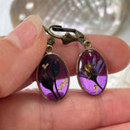 Boucles d'oreilles Eclat Bronze Ovale - Collection Chroma