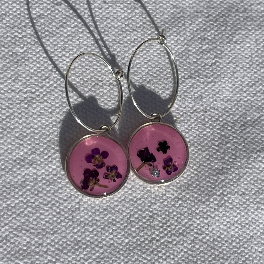 Boucles d'oreilles Halo Argent - Collection Chroma