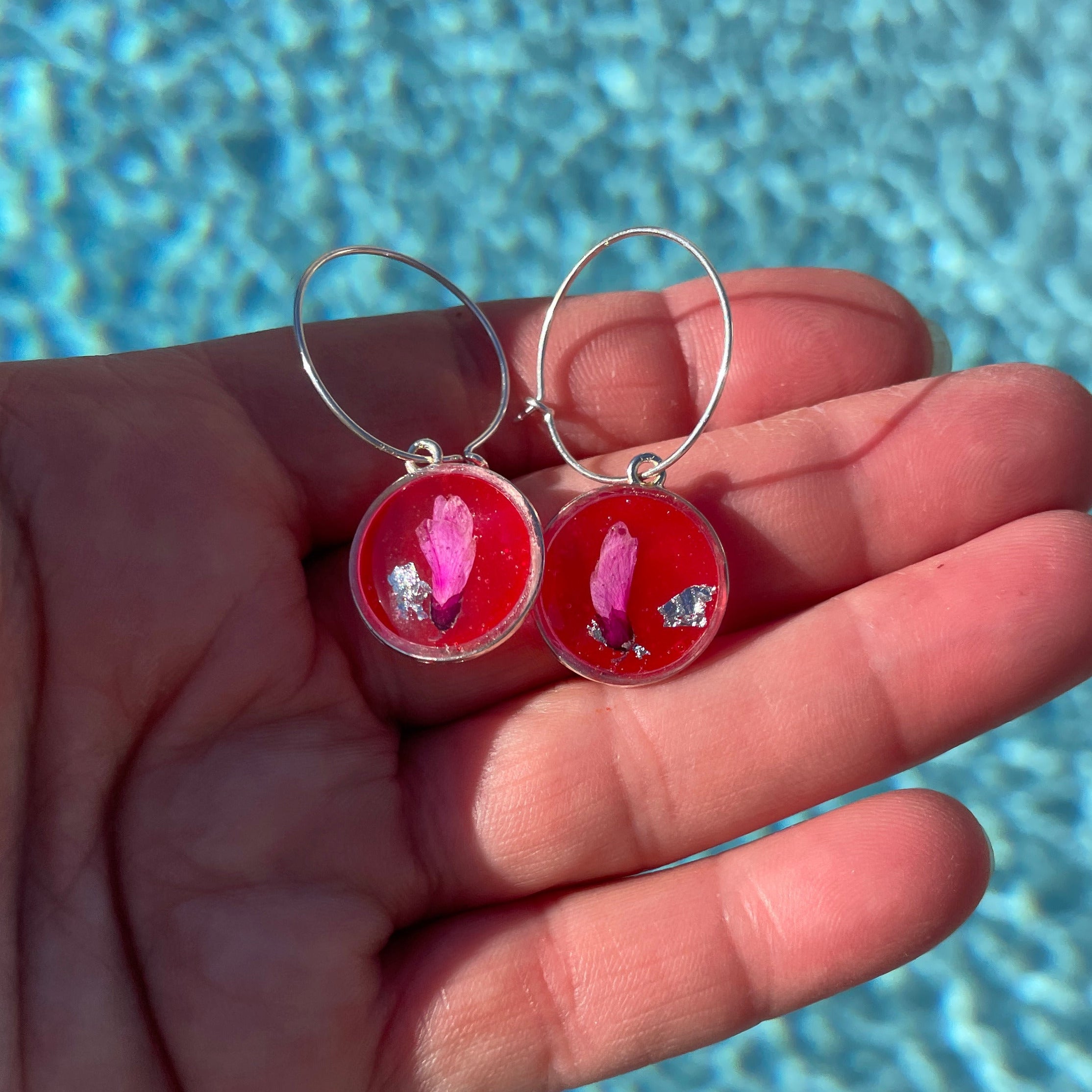 Boucles d'oreilles Halo Argent - Collection Chroma