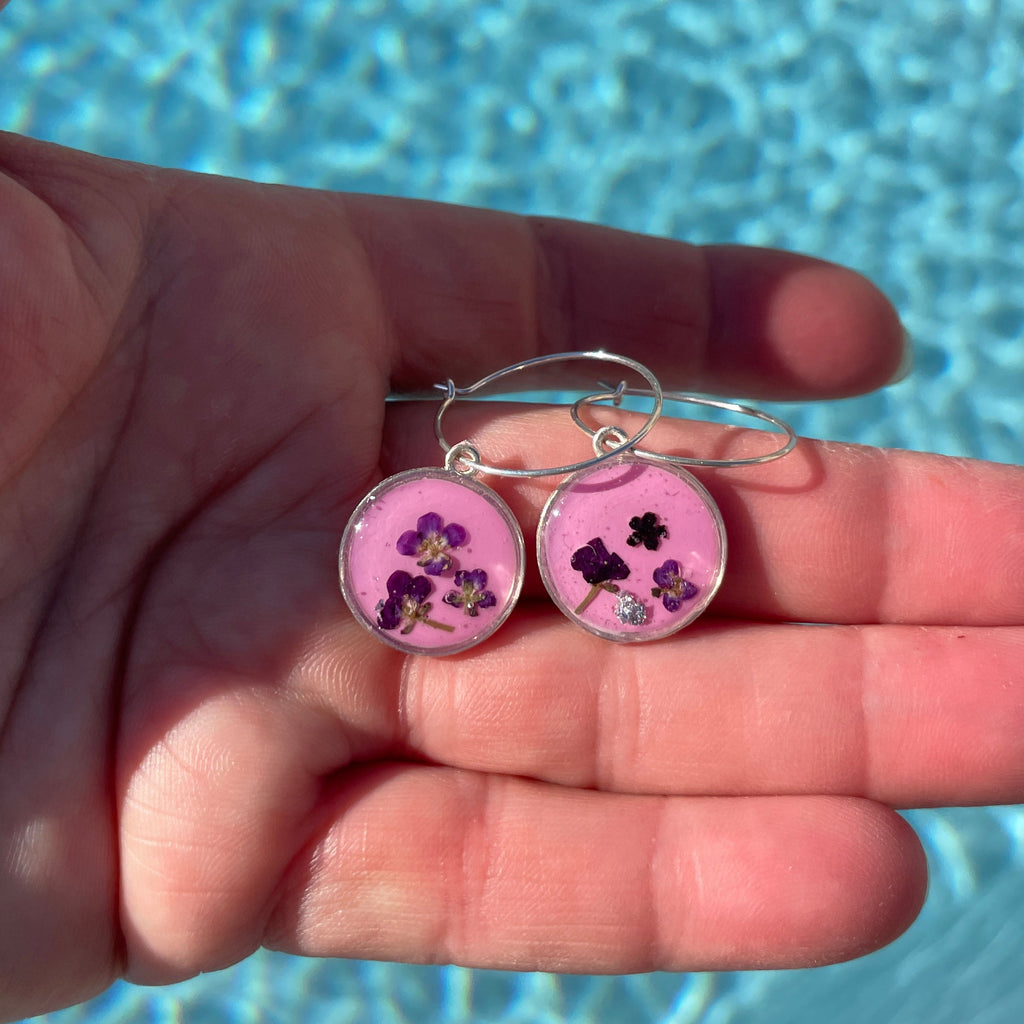 Boucles d'oreilles Halo Argent - Collection Chroma