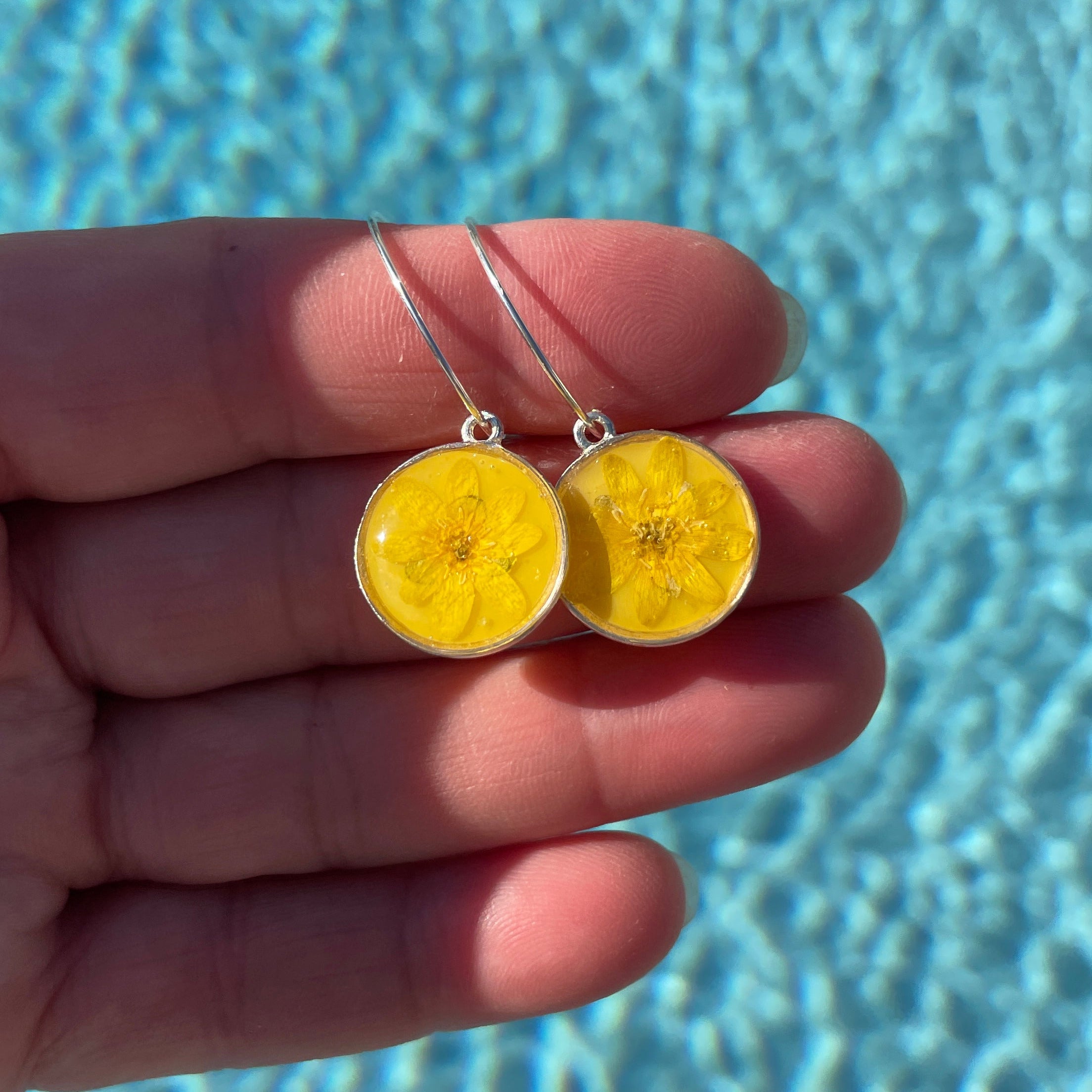 Boucles d'oreilles Halo Argent - Collection Chroma