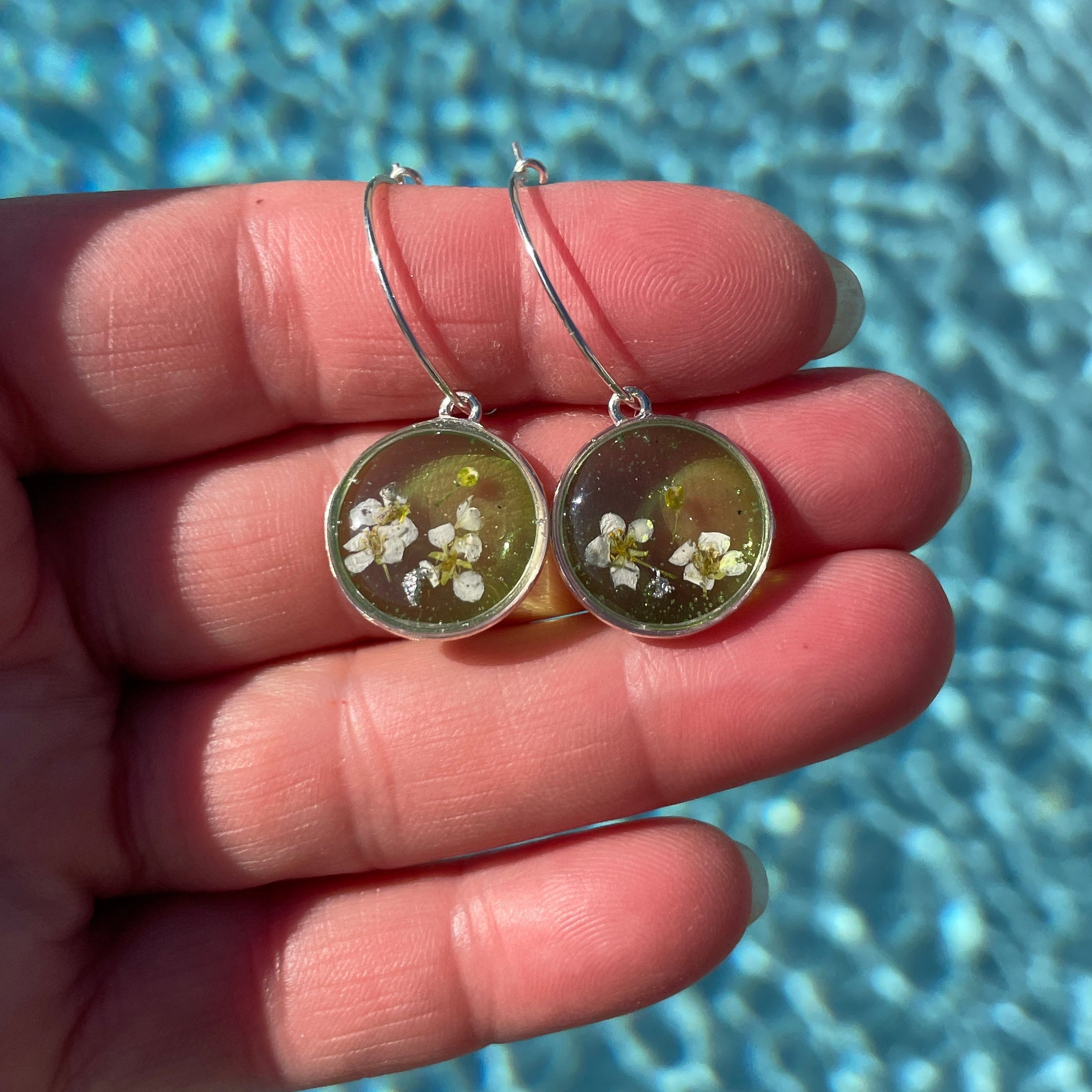 Boucles d'oreilles Halo Argent - Collection Chroma