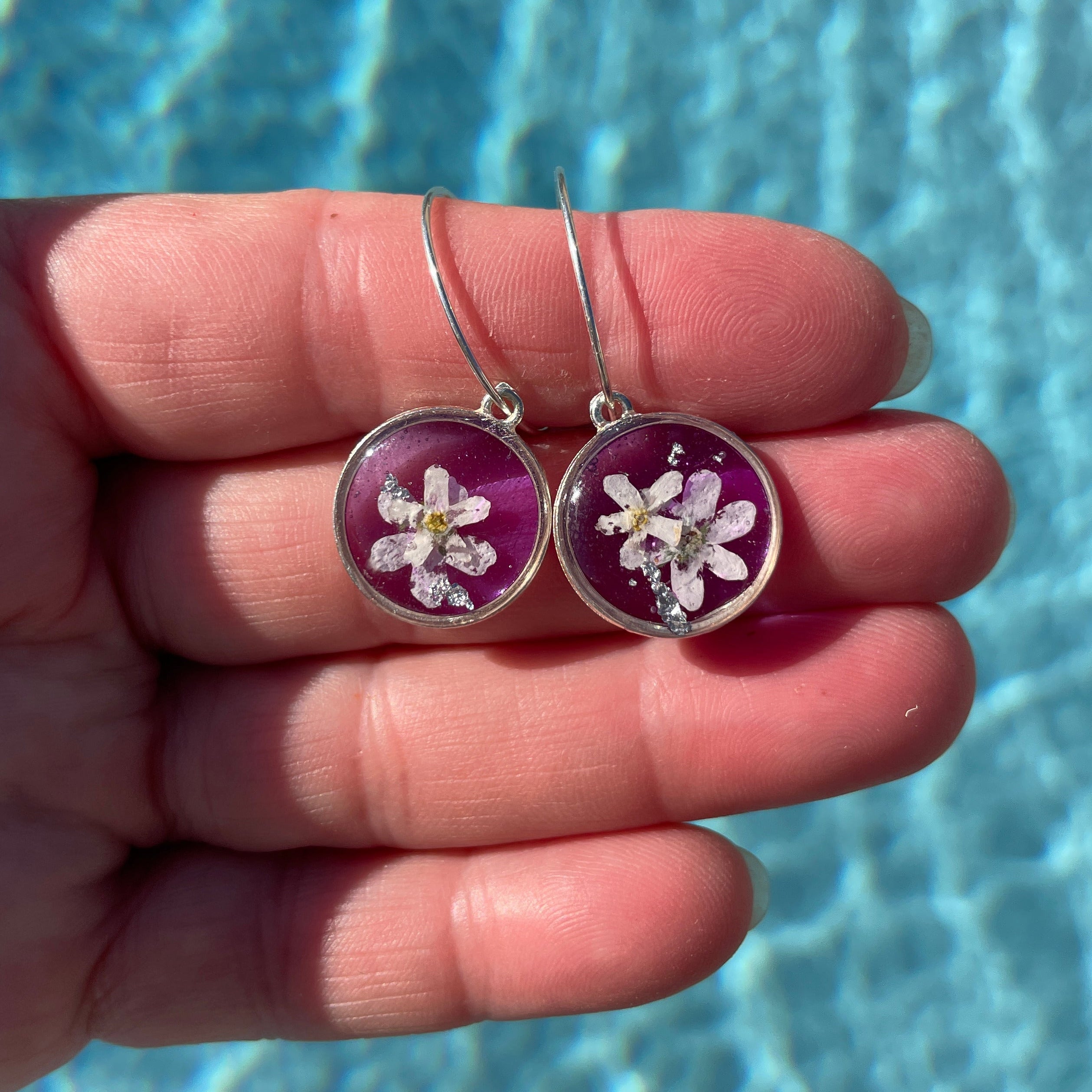 Boucles d'oreilles Halo Argent - Collection Chroma