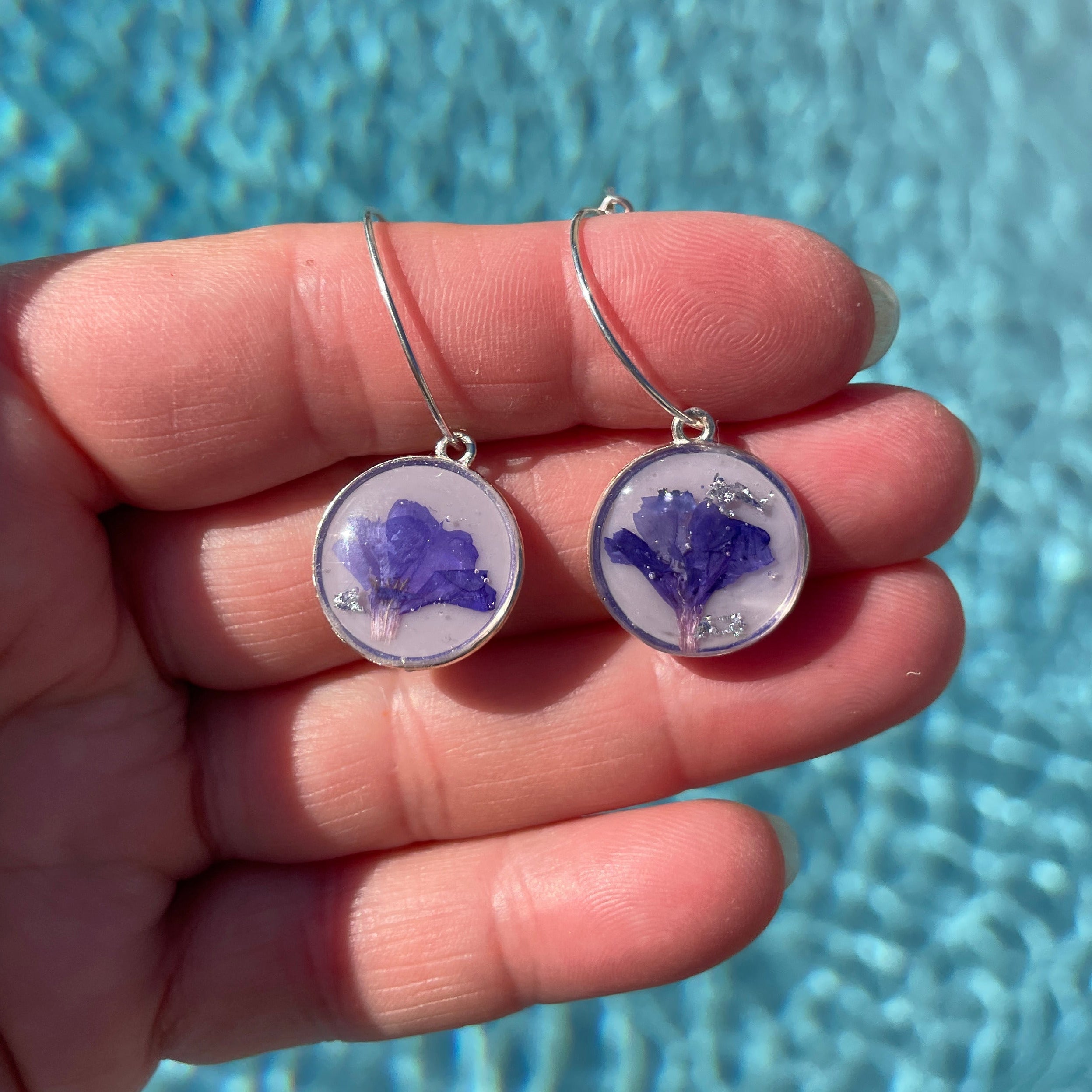 Boucles d'oreilles Halo Argent - Collection Chroma