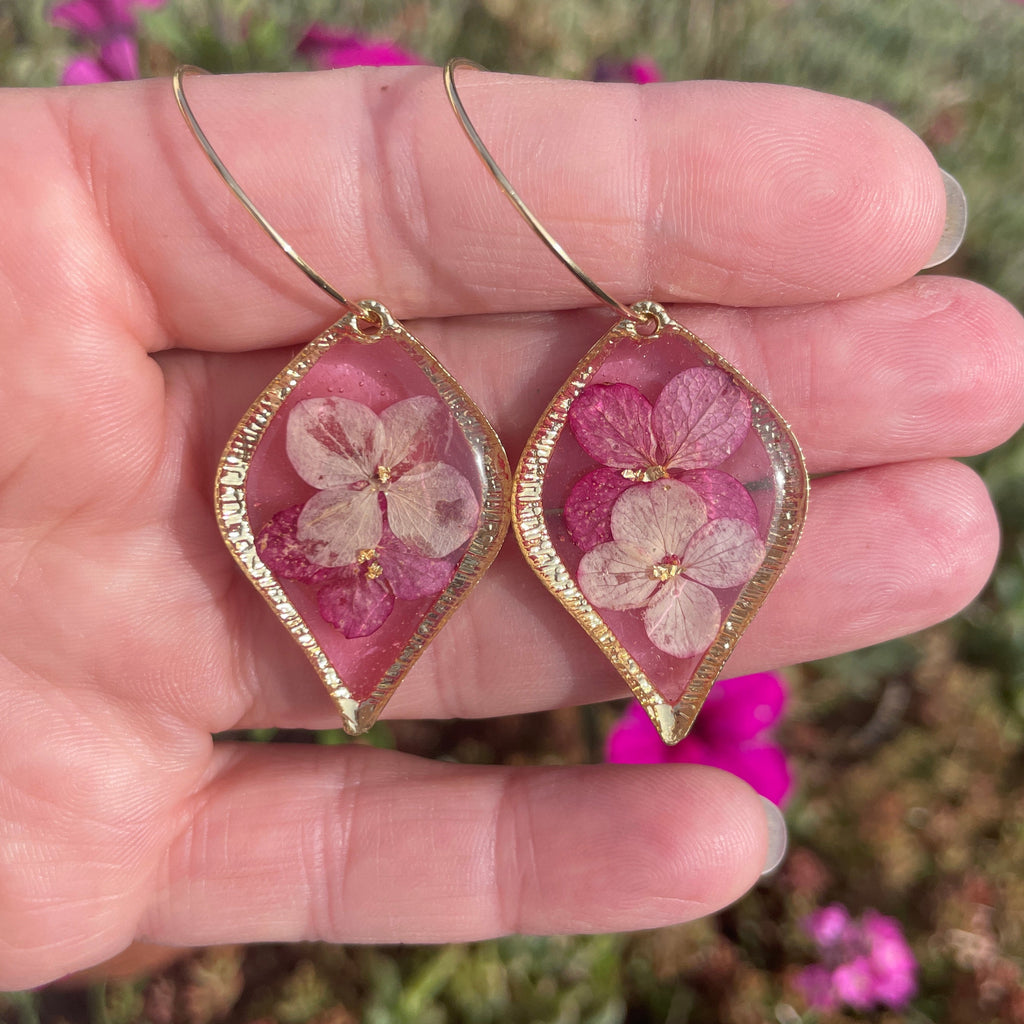 Boucles d'oreilles Halo Goutte - Collection Chroma