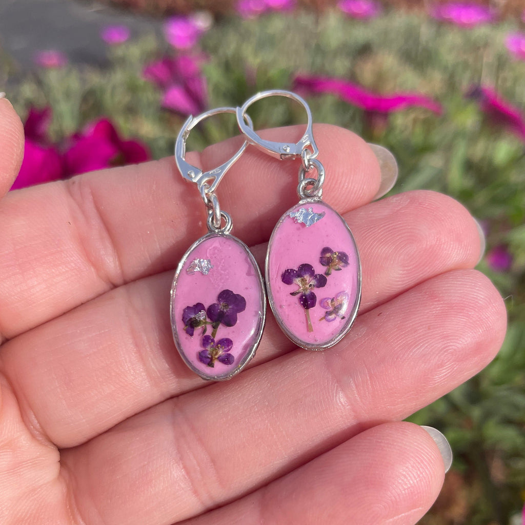 Boucles d'oreilles Eclat Argenté - Collection Chroma