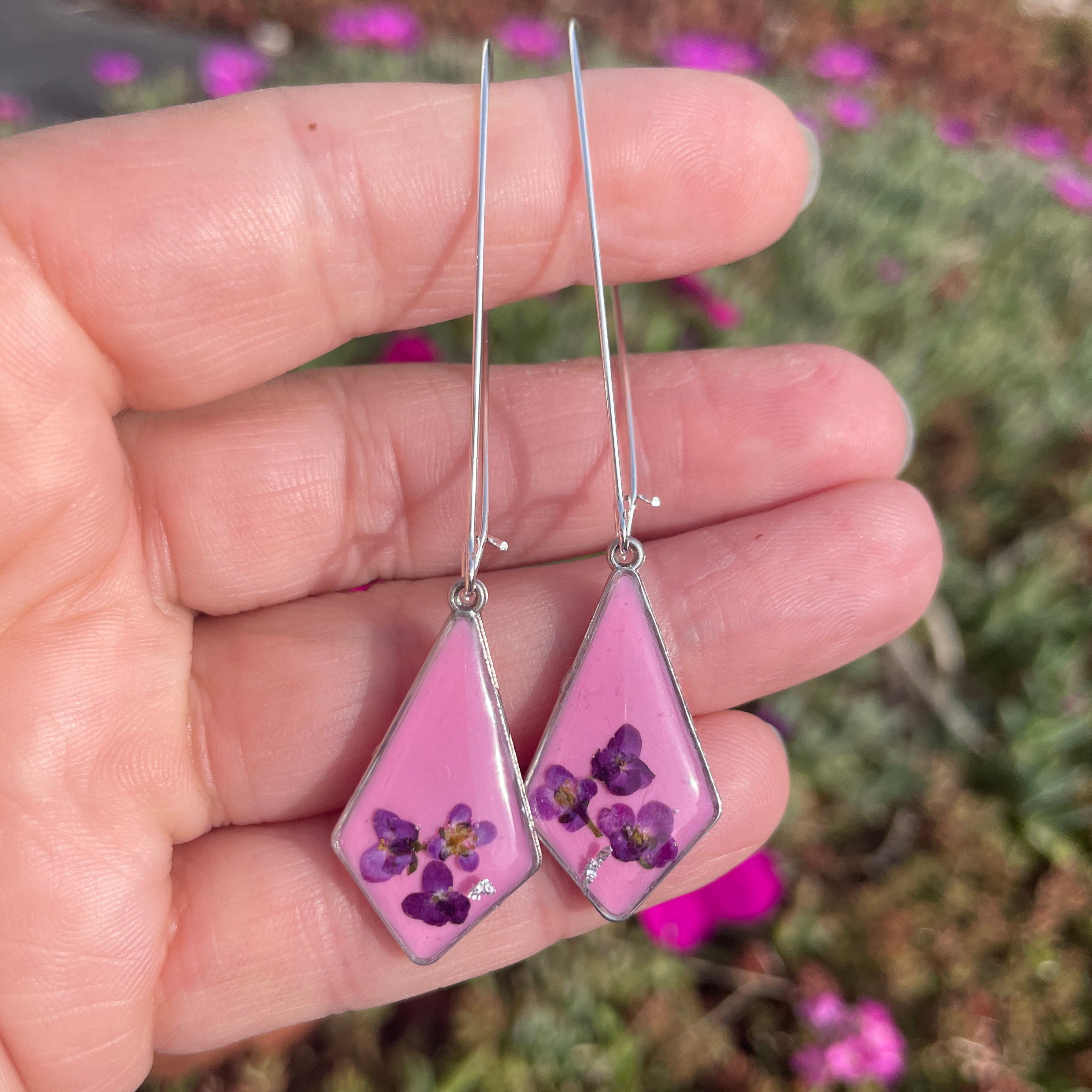 Boucles d'oreilles Zénith Ethérée - Collection Chroma