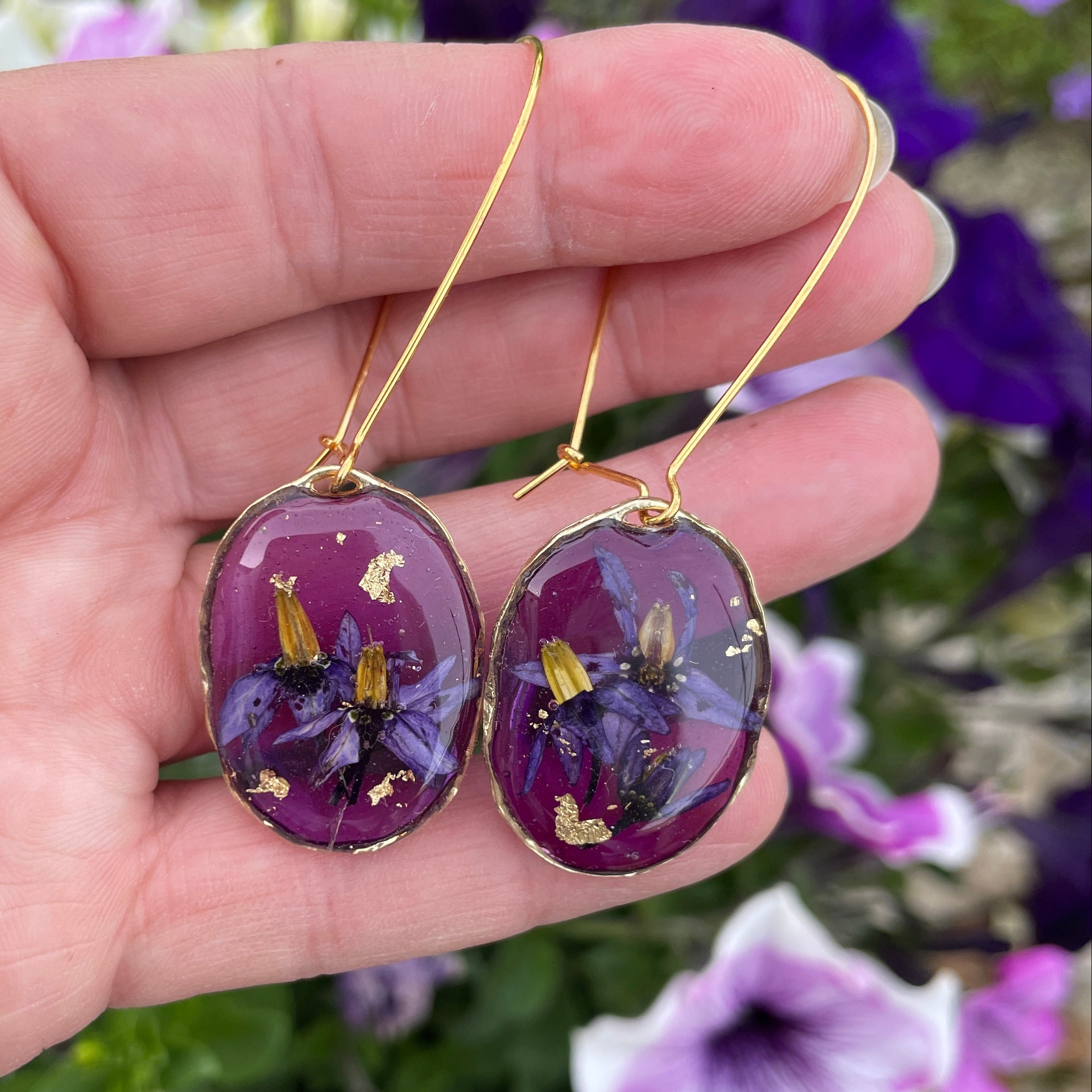 Boucles d'oreilles Zénith Doré - Collection Chroma