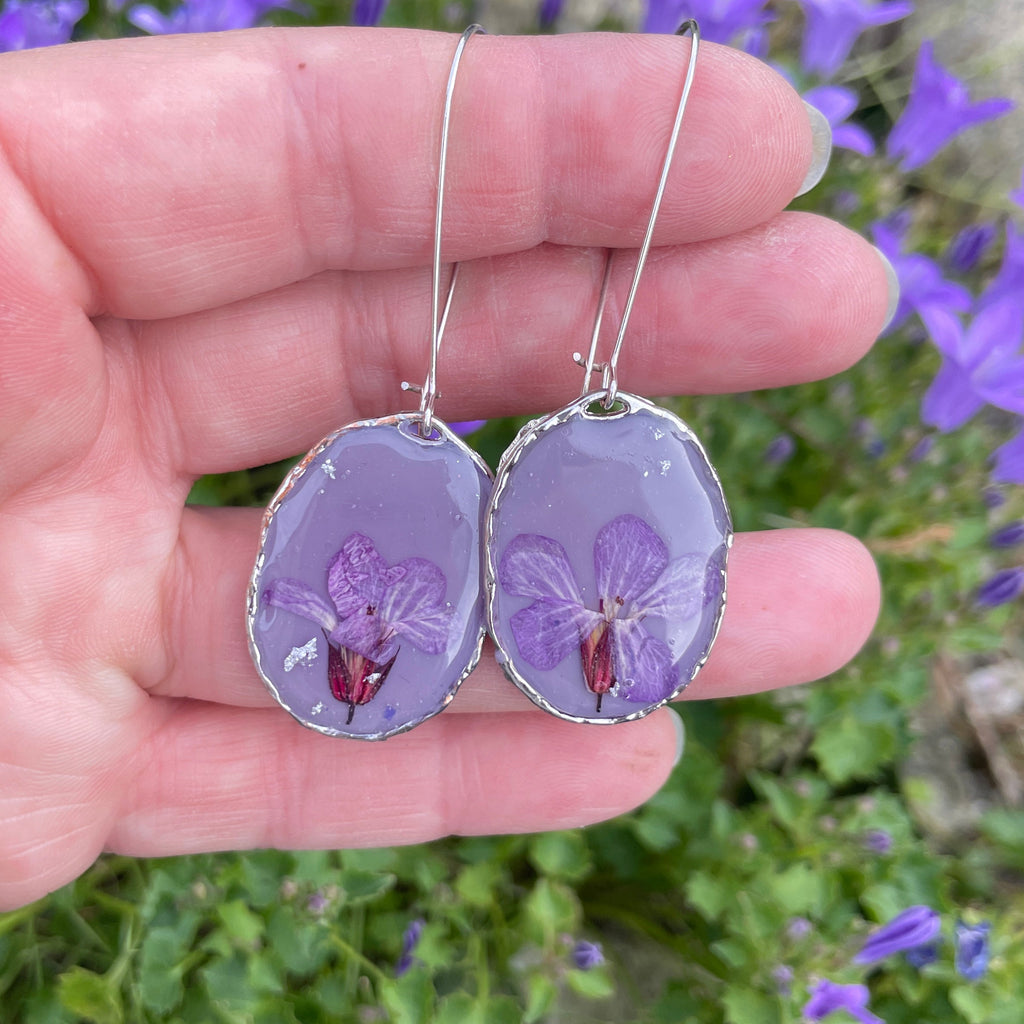 Boucles d'oreilles Zénith Argenté - Collection Chroma