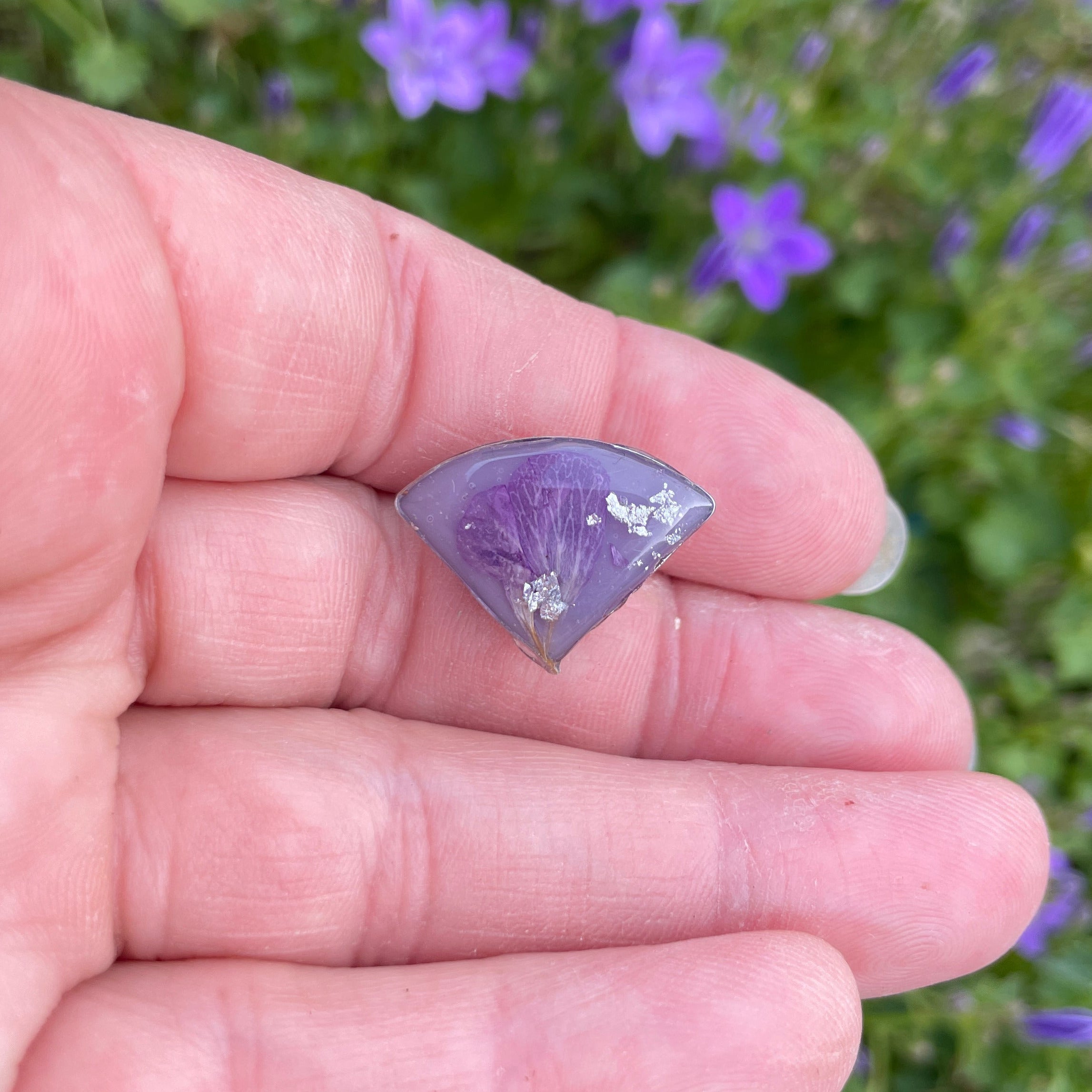 Pin’s botaniques Argentés – Collection Chroma