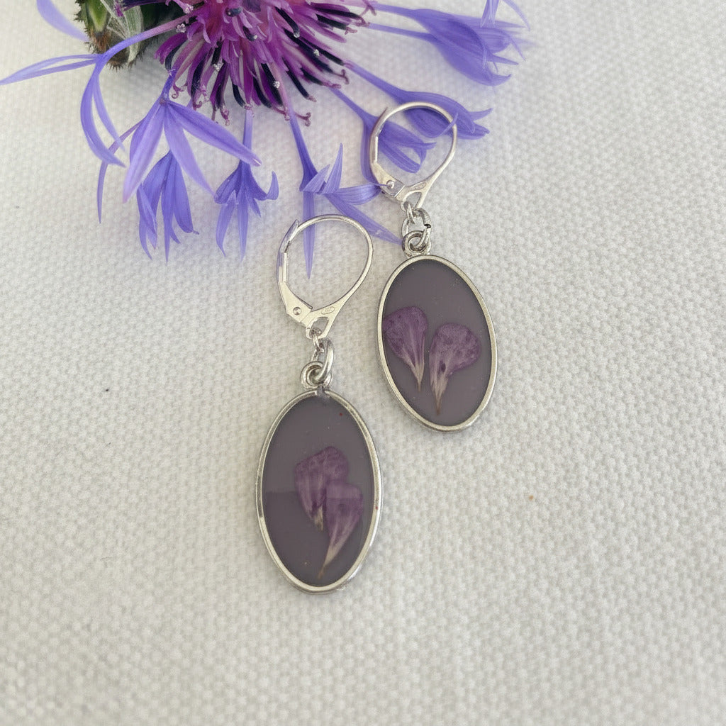 Boucles d'oreilles Eclat Argenté - Collection Chroma