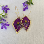 Boucles d'oreilles Halo Goutte - Collection Chroma
