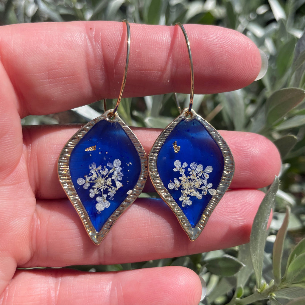 Boucles d'oreilles Halo Goutte - Collection Chroma
