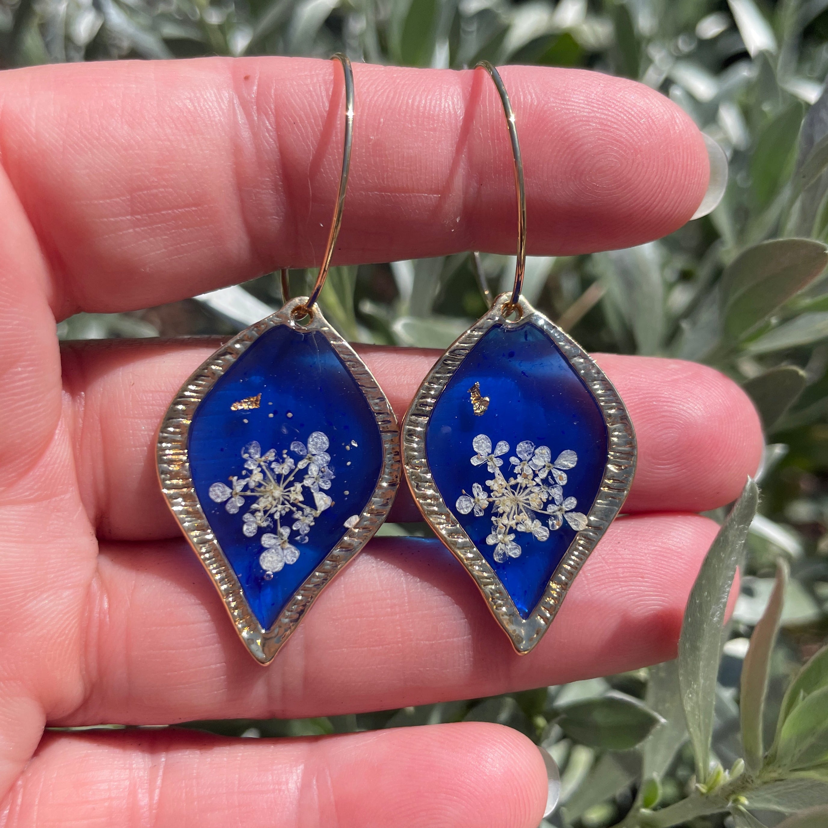 Boucles d'oreilles Halo Goutte - Collection Chroma