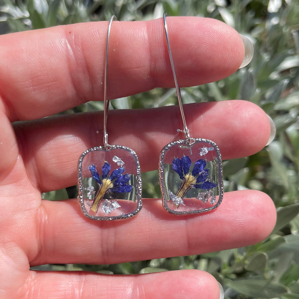Boucles d'oreilles Zénith Argenté - Collection Chroma