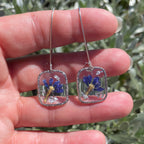 Boucles d'oreilles Zénith Argenté - Collection Chroma