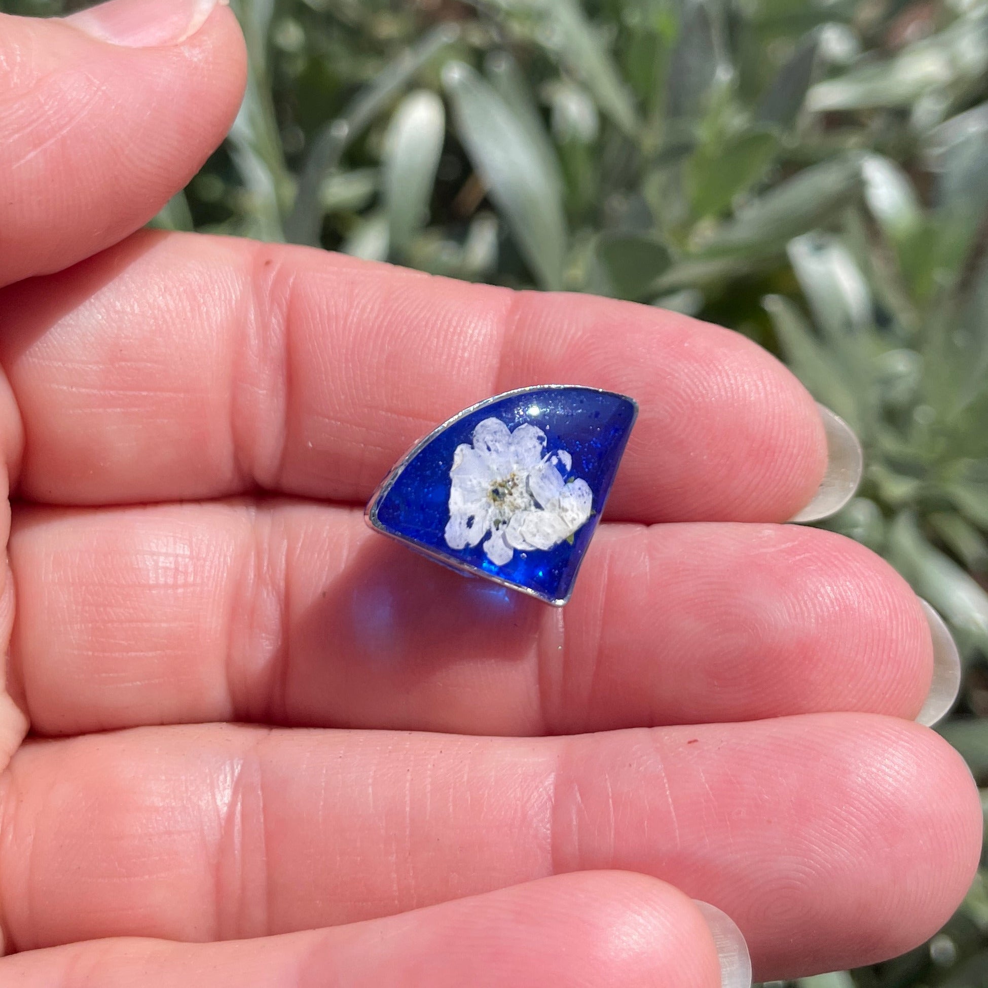 Pin’s botaniques Argentés – Collection Chroma