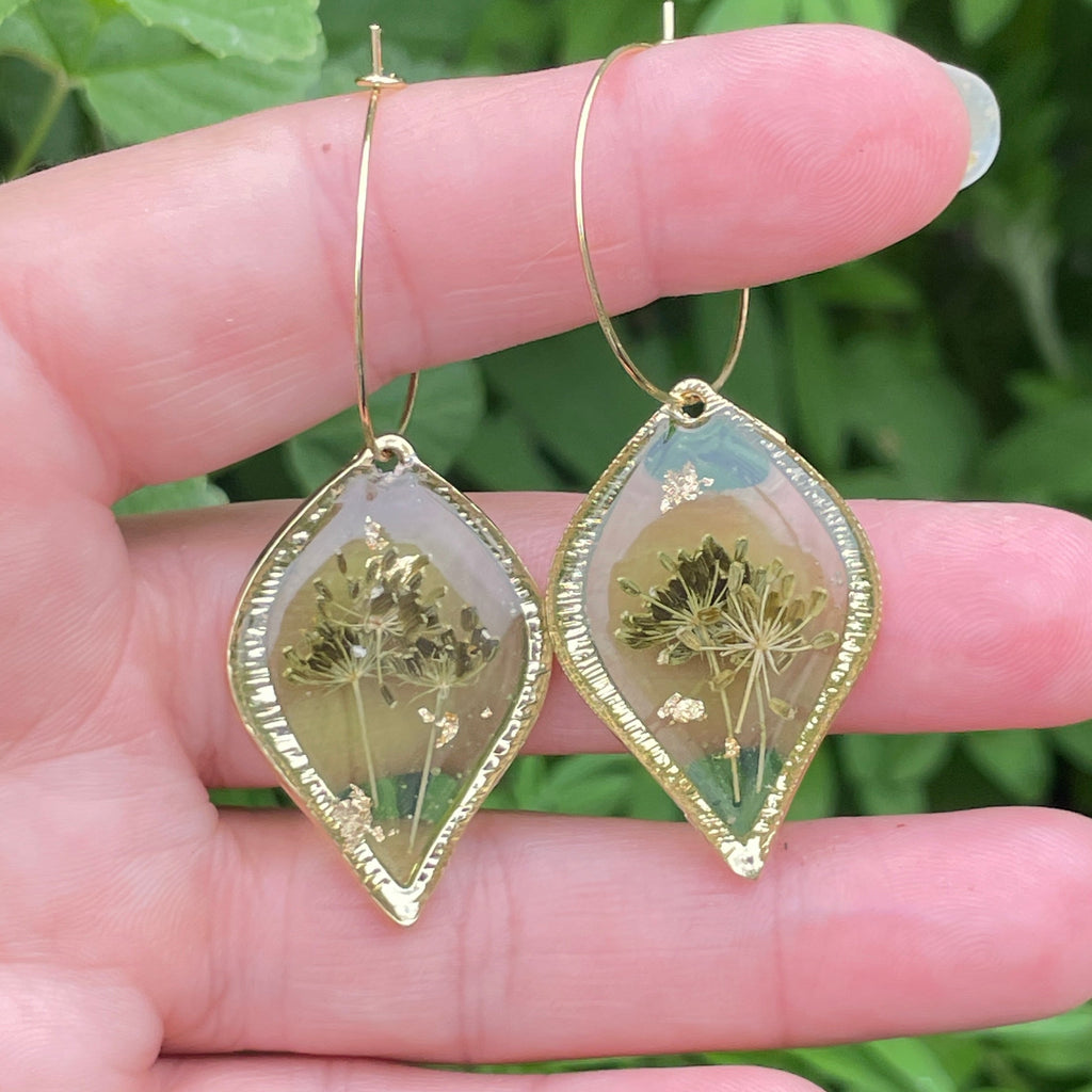 Boucles d'oreilles Halo Goutte - Collection Chroma
