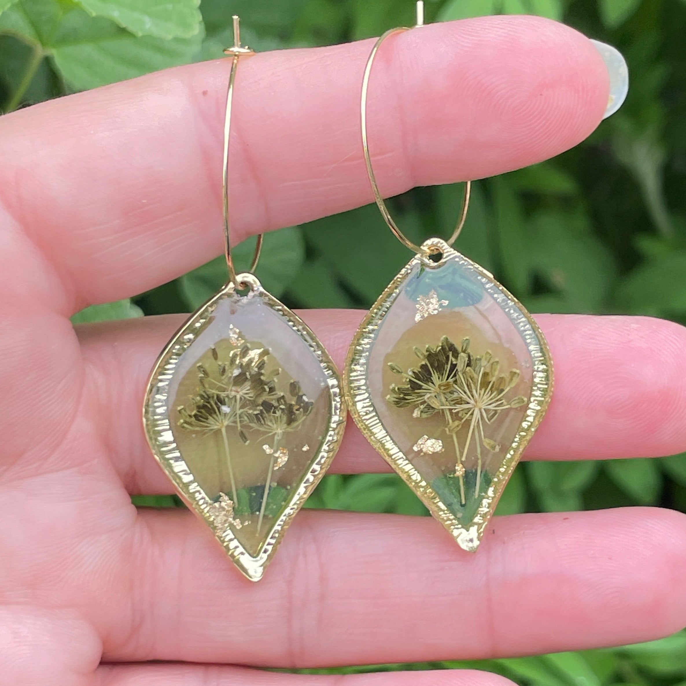 Boucles d'oreilles Halo Goutte - Collection Chroma