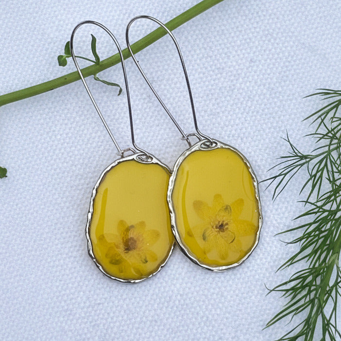 Boucles d'oreilles Zénith Argenté - Collection Chroma
