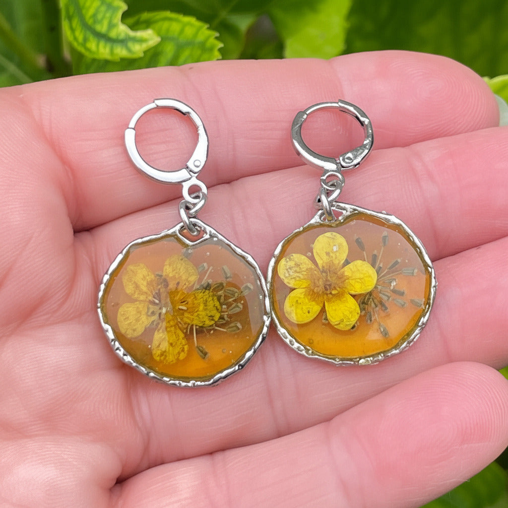 Boucles d'oreilles Eclat Lunaire - Collection Chroma
