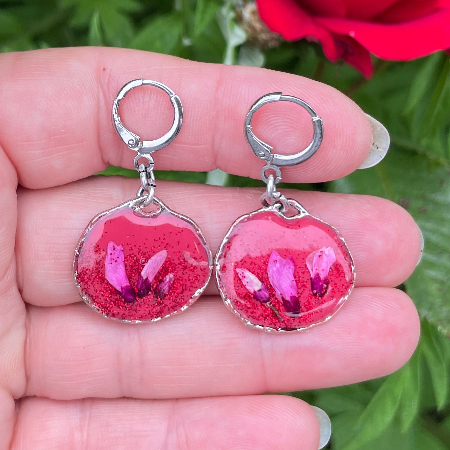 Boucles d'oreilles Eclat Lunaire - Collection Chroma