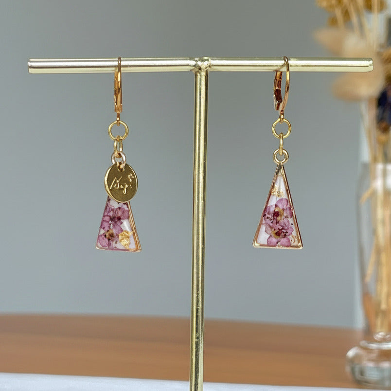 Boucles d'oreilles Eclat Doré - Collection Chroma